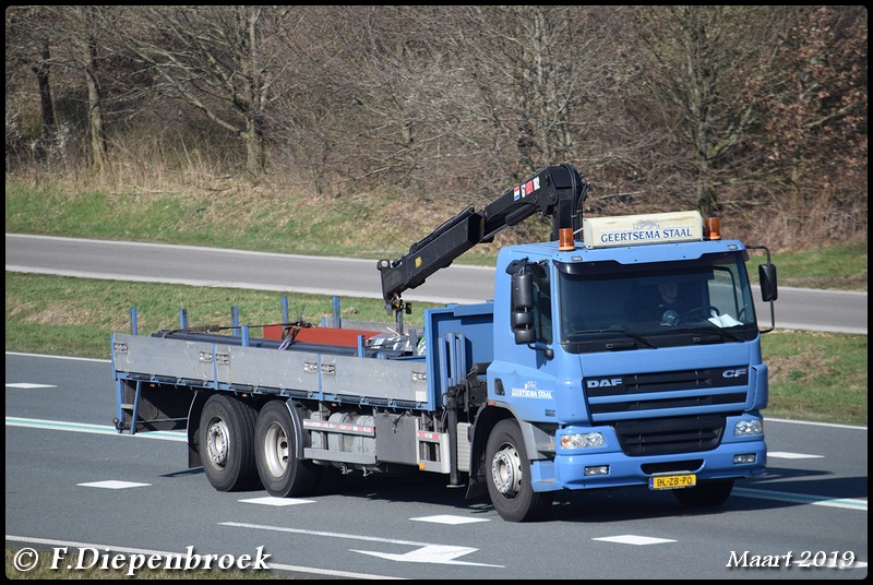 BL-ZB-70 DAF CF Geertsma STaal-BorderMaker - Rijdende auto's 2019