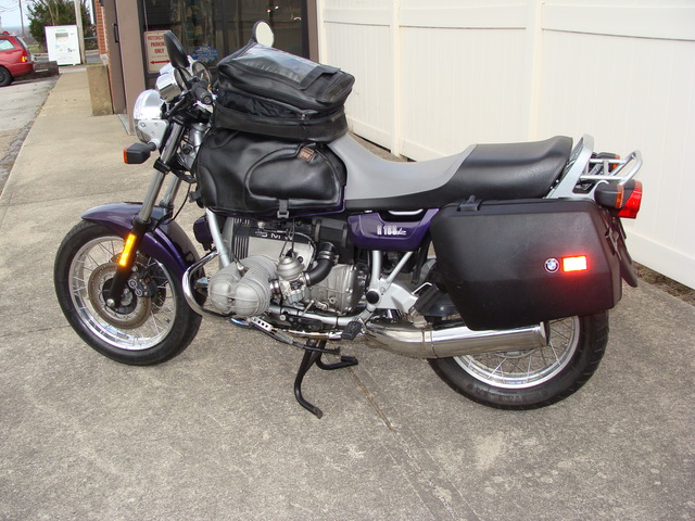 DSC01586 1992 BMW R100R, Purple. #0280286 VGC! Only 17,828 Miles!! Just completed BMW Factory Major Service (10K)++