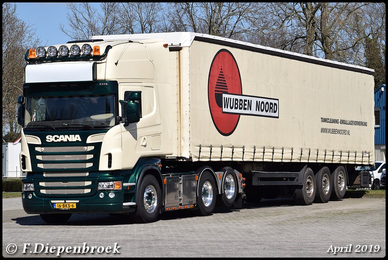 16-BKS-6 Scania R Wubben Noord2-BorderMaker - 2019