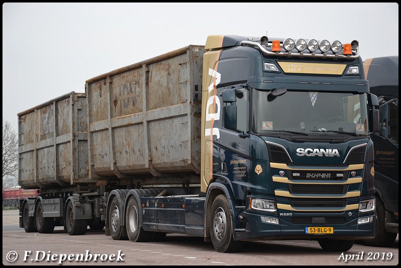 53-BLG-9 Scania R520 JV de Vries-BorderMaker - 2019