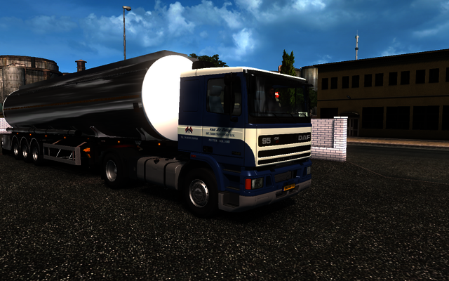 ets2 Daf 95 ATI lowcab 4x2 van de Brug Tanktranspo ETS2 prive