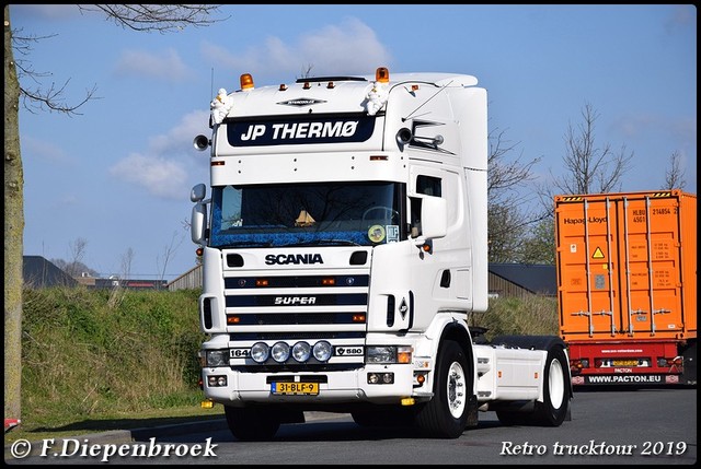 31-BLF-9 Scania 164 JP Thermo-BorderMaker Retro Trucktour 2019