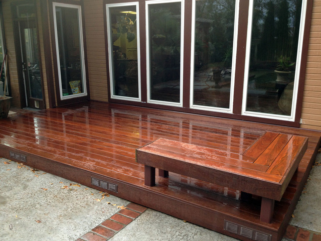Ipe Deck and Bench ABS Wood