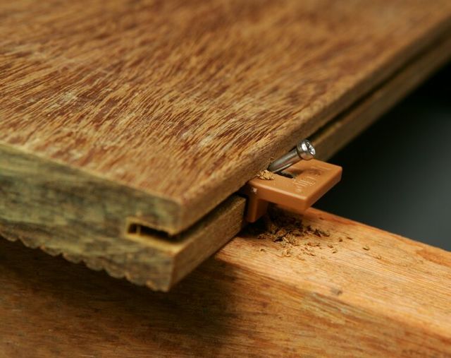 Ipe Clip Fastener ABS Wood