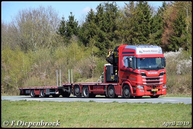 85-BLB-6 Scania R450 Wessels-BorderMaker Rijdende auto's 2019