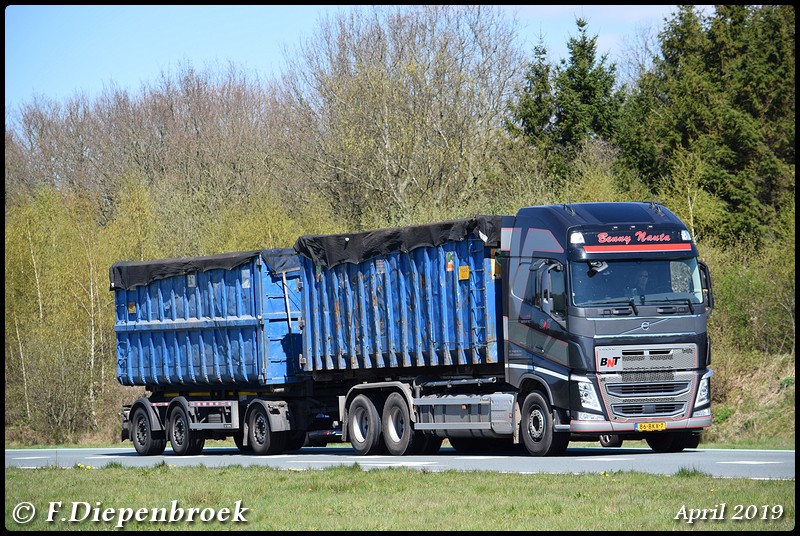 86-BKX-7 Volvo FH4 Benny Nauta-BorderMaker - Rijdende auto's 2019