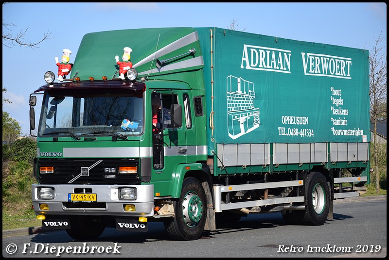 VK-45-KV Volvo FL6 Adriaan Verwoert-BorderMaker - Retro Trucktour 2019