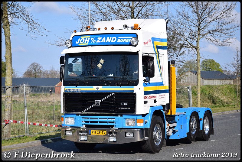 VH-29-TV Volvo F16 Johan v.d Zand-BorderMaker - Retro Trucktour 2019