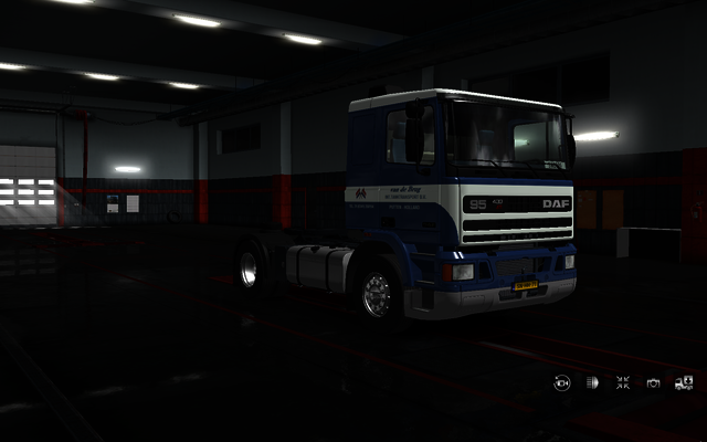 ets2 Daf 95 ATI lowcab 4x2 van de Brug Tanktranspo ETS2 prive