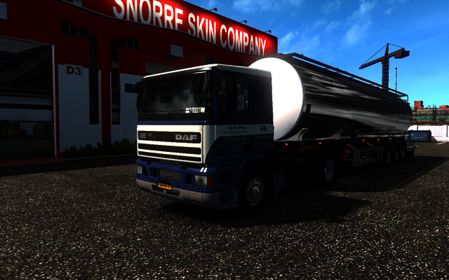 ets2 Daf 95 ATI lowcab 4x2 van de Brug Tanktranspo ETS2 prive