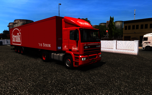 ets2 Daf 95 ATi 4x2 van Amerongen transport Barnev ETS2 prive