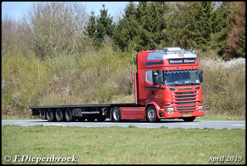32-BFF-6 Scania R450 Wessels-BorderMaker - Retro Trucktour 2019