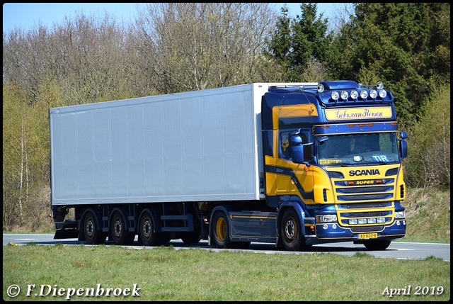 83-BDZ-8 Scania R520 Van Iterson-BorderMaker Retro Trucktour 2019