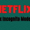 Netflix Incognito Mode Error