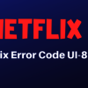 Netflix Error Code UI-800-3