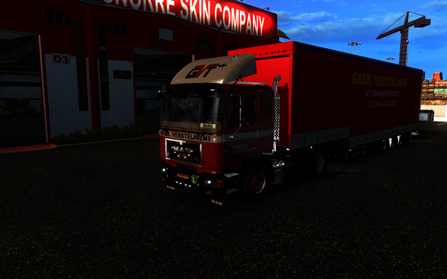 ets2 Man F90 4x2 Gebr ETS2 prive