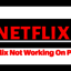 Netflix Not Working On PS4 - Netflix Not Working On PS4