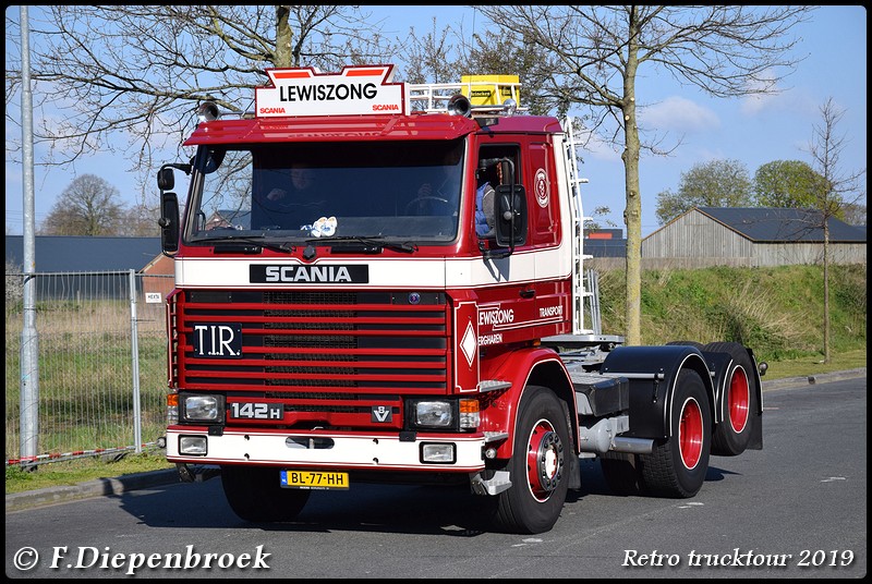 BL-77-HH Scania 142 Lewiszong-BorderMaker - Retro Trucktour 2019