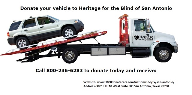 Donate Cars San Antonio, Texas- Heritage for the Blind