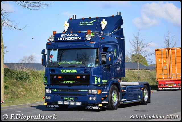 BN-XN-11 Scania 114 Scania Uithoorn-BorderMaker Retro Trucktour 2019