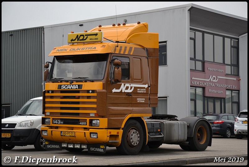 BD-PT-71 Scania 143H 420 Niek Dijkstra-BorderMaker - 2019