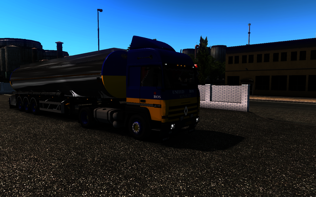 ets2 Renault Major R340 ti 4x2 United Bos Dordrech ETS2 prive