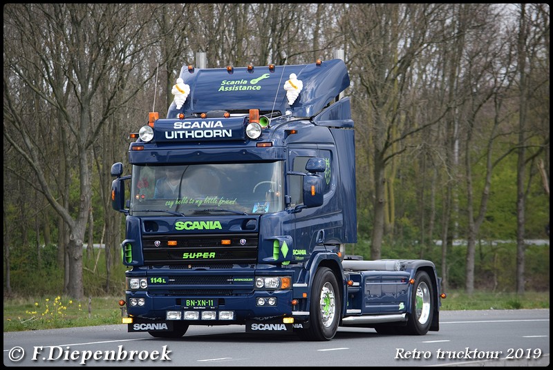 BN-XN-11 Scania 114 Scania Uithoorn-BorderMaker - Retro Trucktour 2019