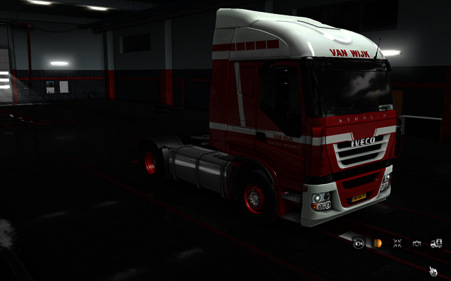 ets2 Iveco Stralis 4x2 Van Wijk Transport Meeuwen  ETS2 prive