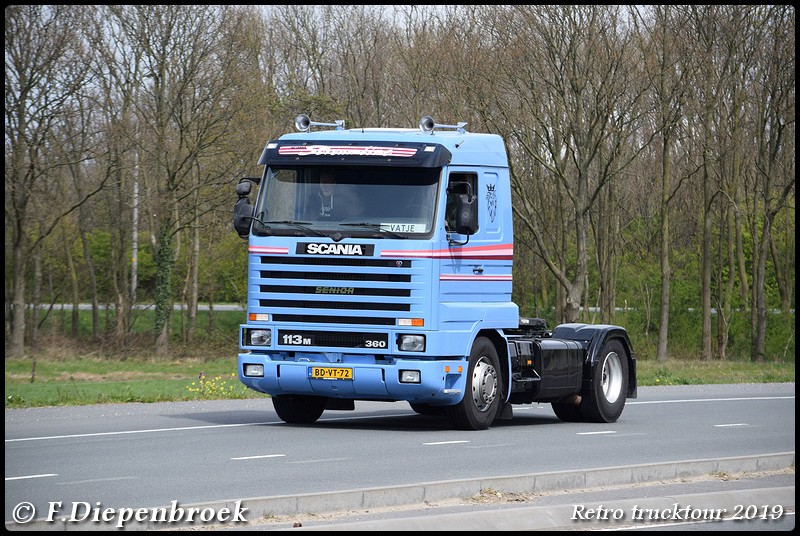 BD-VT-72 Scania 113 Scania Hoogvliet-BorderMaker - Retro Trucktour 2019