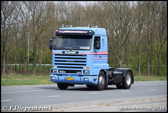 BD-VT-72 Scania 113 Scania Hoogvliet-BorderMaker Retro Trucktour 2019