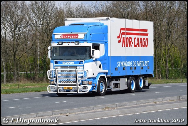 91-BBX-1 Scania 164 Dijkstra nor cargo-BorderMaker Retro Trucktour 2019