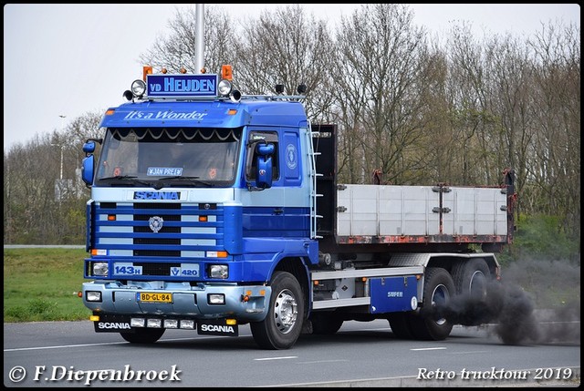 BD-GL-84 Scania 143 v.d Heijden2-BorderMaker Retro Trucktour 2019