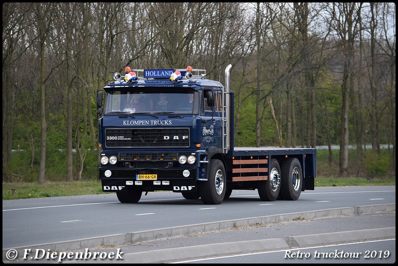 BH-66-GR DAF 3300 Klompen Trucks-BorderMaker - Retro Trucktour 2019