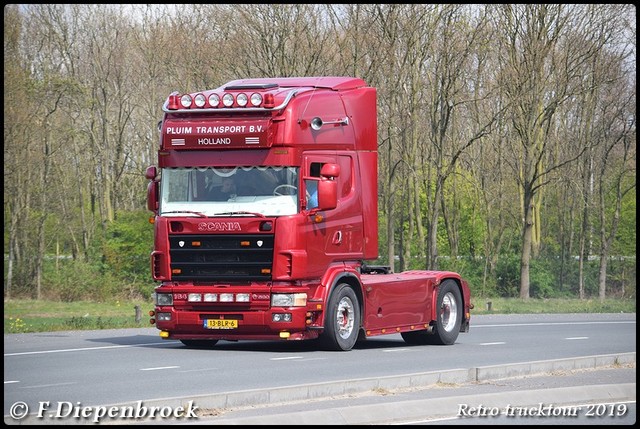 13-BLR-6 Scania 164 Pluim-BorderMaker Retro Trucktour 2019