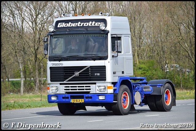 18-BLK-8 Volvo F16 2-BorderMaker Retro Trucktour 2019