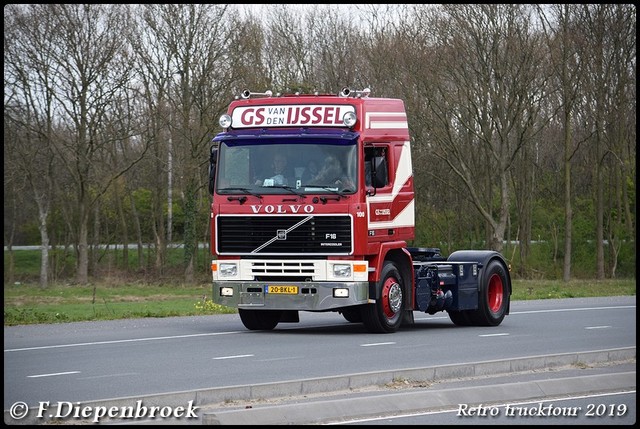 20-BKL-1 Volvo F16 GS van den Ijssel-BorderMaker Retro Trucktour 2019