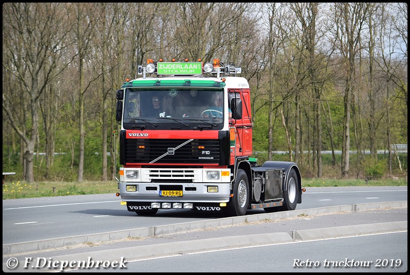 VJ-09-RG Volvo F10 Zijderlaan-BorderMaker - Retro Trucktour 2019