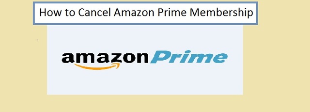 How to Cancel Amazon Prime Membership Amazon prime cancel membership