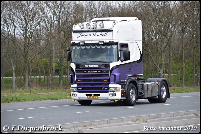 54-BKD-2 Scania 164 Jouy Robell-BorderMaker Retro Trucktour 2019