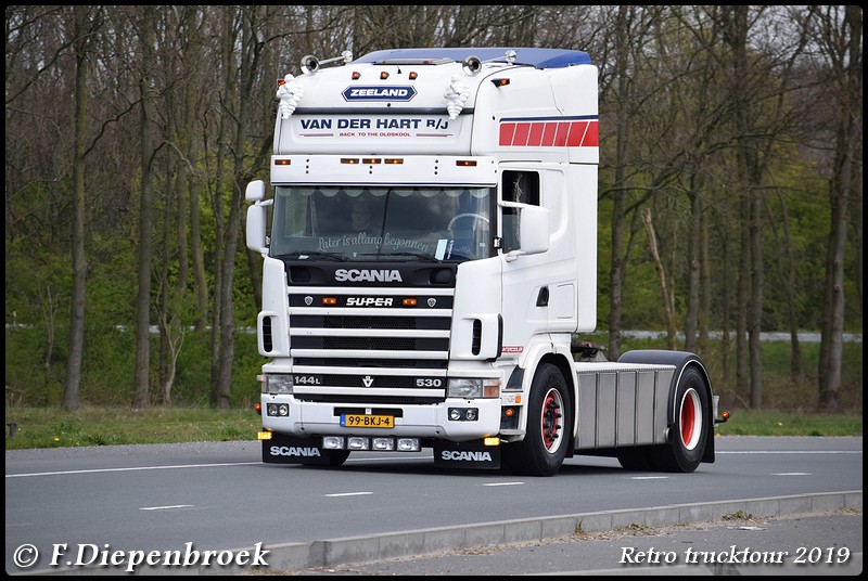 99-BKJ-4 Scania 144 van der Hart2-BorderMaker - Retro Trucktour 2019