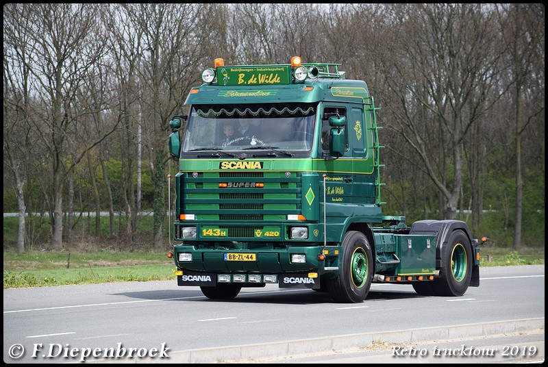 BB-ZL-44 Scania 143 B de Wilde-BorderMaker - Retro Trucktour 2019