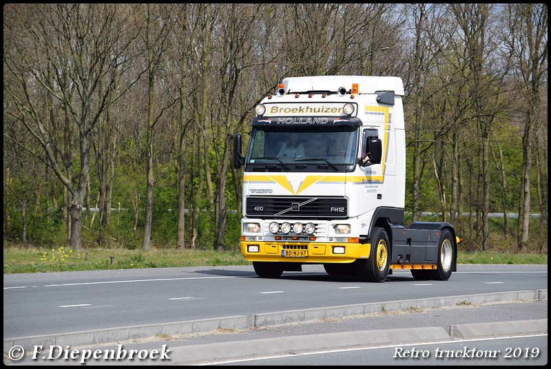 BD-NJ-67 Volvo FH Broekhuizen-BorderMaker - Retro Trucktour 2019