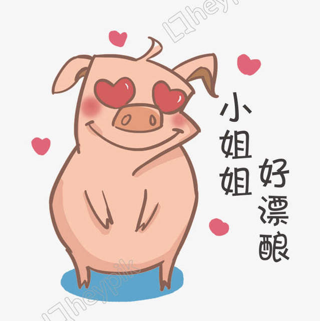 psd-cute-pig-pig-funny-expression-pack-heypik-8VU4 Picture Box
