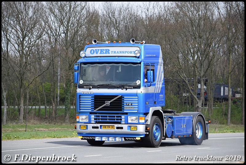 VK-19-JX Volvo F12 Over Transport-BorderMaker - Retro Trucktour 2019