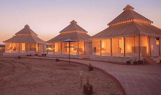 Amush Desert Camp in Jaisalmer Tour Rajasthan copy Trippy Holidays