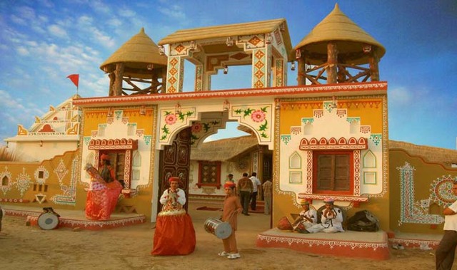 Chokhi Dhani Desert Camp, Jaisalmer Tour Trippy Holidays