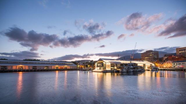Brooke Street Pier, Tasmania designed by Circa Mor Danpalon Light Architecture