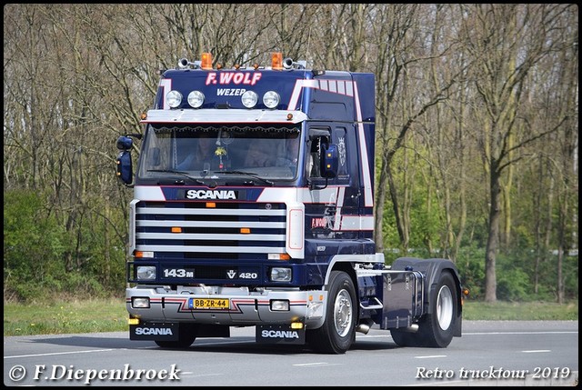 BB-ZR-44 Scania 143 F Wolf Wezep2-BorderMaker Retro Trucktour 2019