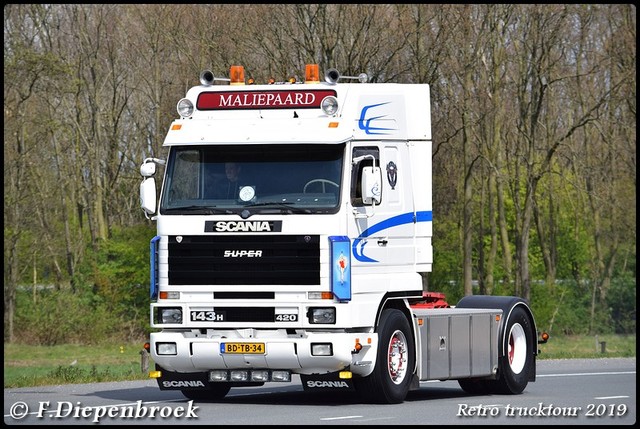 BD-TB-34 Scania 143 Maliepaard-BorderMaker Retro Trucktour 2019