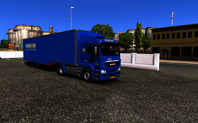 ets2 Man TGS 4x2 + Jumbo trailer Verhoek Europe Ge ETS2 prive